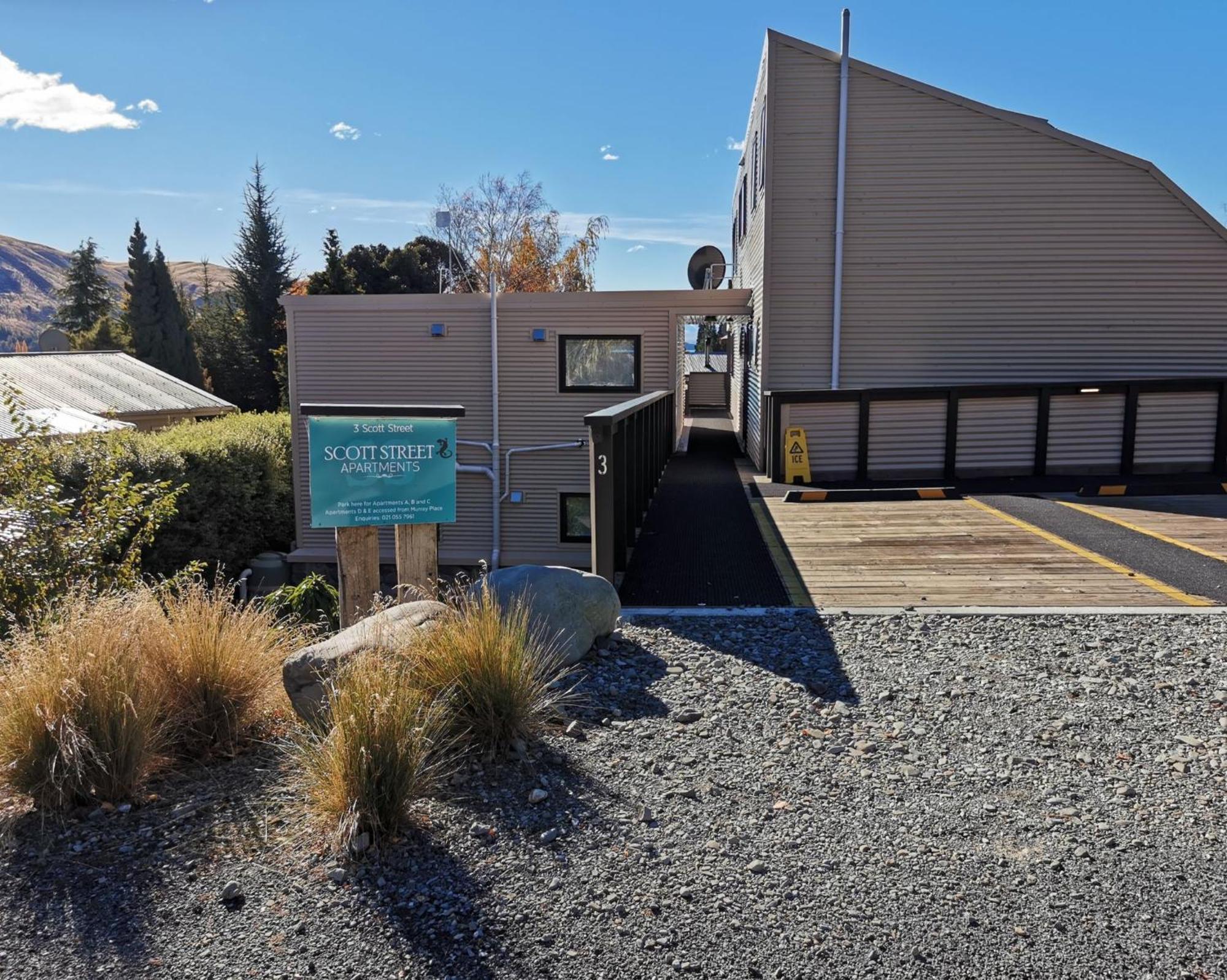 Scott Street Apartments Lake Tekapo Exterior foto